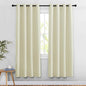 NICETOWN Room Darkening Beige Curtains by NICETOWN