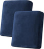 H.VERSAILTEX Velvet Stretch Couch Cushion Cover Plush Cushion Slipcover by HVERSAILTEX
