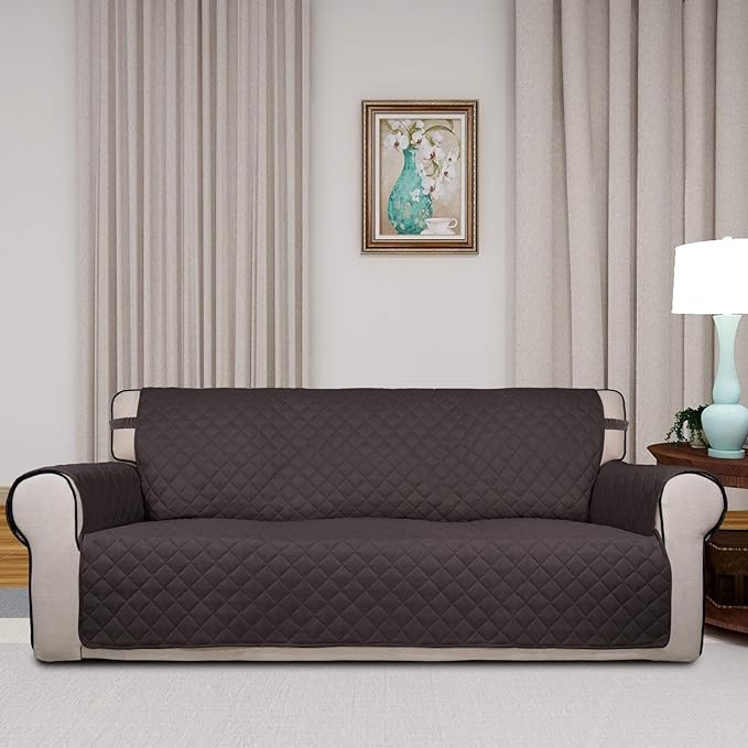 PureFit Reversible Quilted Sofa Cover Dog Couch Covers - Image 2