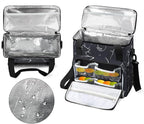 cfpolar Coffee Maker Storage Bag, Waterproof Travel Carrying Storage Tote Bag Organizer Case, Compatible with K-Mini or K-Mini Plus, And Suitable for Other Accessories， With Pockets for K-Cup Pods