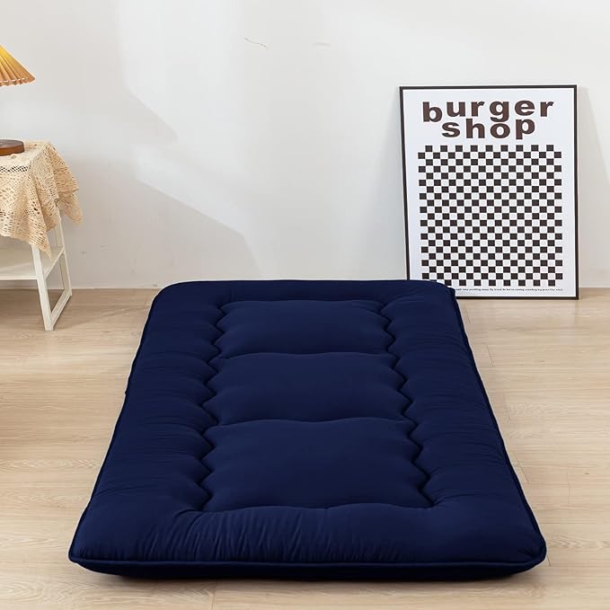 MAXYOYO Cot Japanese Floor Futon Mattress, Single Size Tatami Mat Sleeping Pad by MAXYOYO