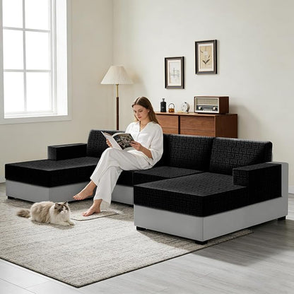 UNBBRRL Stretch Couch Backrest Cushion Cover - Image 6