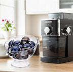 ELLDOO Coffee Pod Holder, Plastic Coffee Capsule Storage for K Cup Nespresso Vertuo Keurig, Creamer Organizer Candy Dish Fruit Jar Container Salad Bowl for Countertop, Kitchen, Breakroom