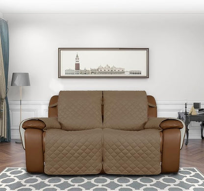 Easy-Going Loveseat Recliner Cover, Reversible Couch Cover - Image 2