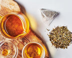 Grace Farms REVIVE Wellness Organic Tea Blend (16 Pyramid Sachets) | Yerba Mate, Green Tea, & Adaptogens | Natural Energy Coffee Replacement | Fairtrade & Kosher | Gives Back 100% of Profits