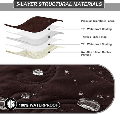 100% Waterproof Recliner Chair Cover, Recliner Chair Covers - Image 4