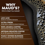 Maud's Dark Roast Coffee Pods, 200ct, Recyclable Single Serve Pods – 100% Arabica Coffee, Compatible with Keurig K Cups Maker