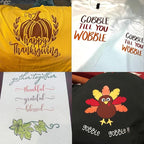 Fall Stencils for Painting 6” Pumpkin Stencils Autumn Leaf Stencil Happy Thanksgiving Templates for Wood Fabrics Crafts Decor