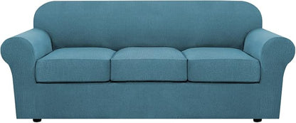 H.VERSAILTEX 4 Piece Stretch Sofa Covers by HVERSAILTEX