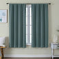 Simplebrand Ava Dark Green Blackout Curtains by Simplebrand