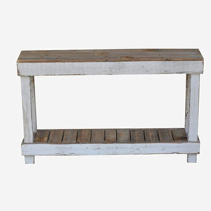 Mcchristian 46" Solid Console Table, Reclaimed Wood, Pine Top - Image 4