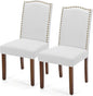 DUMOS Dining Chairs Set of 2, Modern PU Kitchen Table Chairs by DumosLifestyle