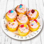 CAKETIME Silicone Muffin Pan Mini 24 Cups Cupcake Pan, Nonstick Food Grade Silicone Baking Pan 1 Pack