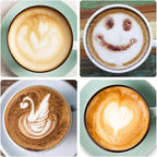 Milk Frothing Pitcher 50oz, Espresso Steaming Pitchers 50 Oz, Espresso Machine Accessories, Milk Frother cup 1500ml, Coffee Cappuccino Latte Art, Stainless Steel Jug with Dsecorating Art Pen