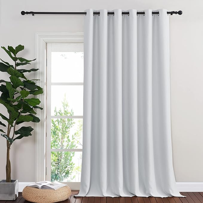 NICETOWN Patio Door Curtain Vertical Blinds, Grommet Top Room Divider Curtain by NICETOWN