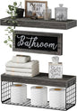 QEEIG ‎Bathroom Shelves Over Toilet by QEEIG