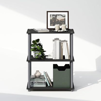 Furinno Turn-N-Tube Book Shelf, 3-Tier Bookshelf, Bookcase - Image 4