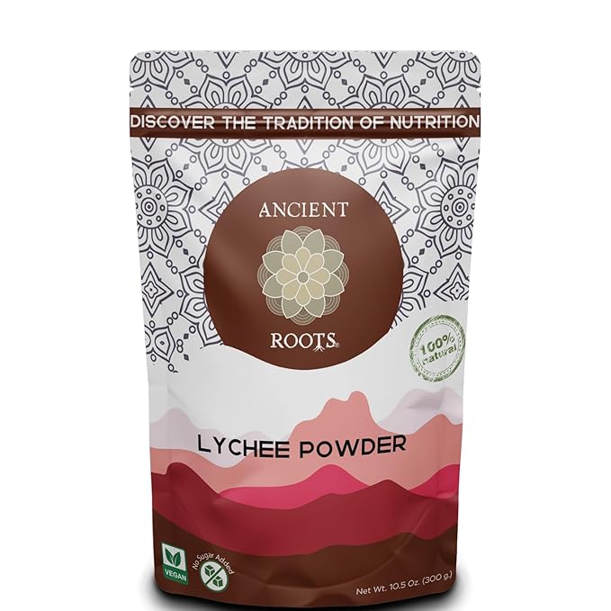 Ancient Roots Lychee Fruit Powder - All-Natural Fruit Powder, Filled with Antioxidants, 75 Servings (10.5 ounces)