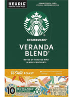 Starbucks Ground Coffee—Dark Roast Coffee (Veranda, 10 Count (Pack of 8))