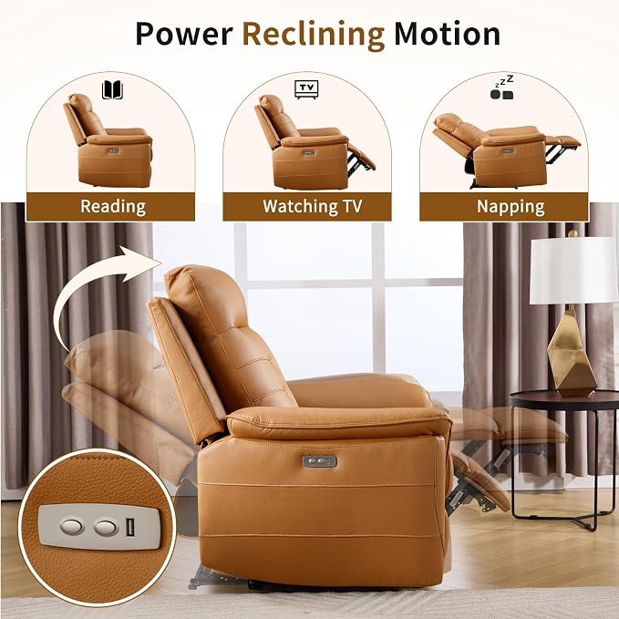 ANJ Power Reclining Loveseat Sofa - Image 3