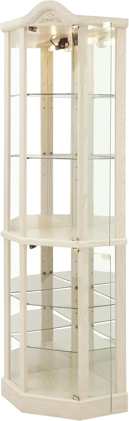 Glass Corner Display Cabinet - Image 8