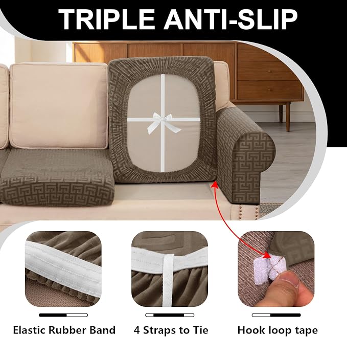 UNBBRRL Stretch Couch Armrest Covers - Image 3