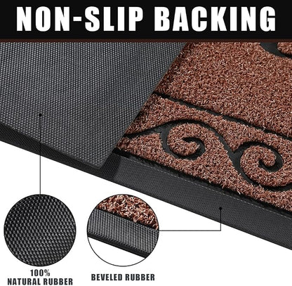 Yimobra Welcome Mat, Heavy Duty Sturdy Door Mats - Image 3