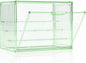 Clear Green Acrylic Figure Display Case by MSHOMELYDIRECT