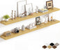 Fun Memories 72Inch Long Floating Shelves, 8 Inch Deep Shelves by FunMemories