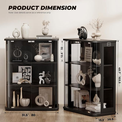 BROTTAR Rounded Display Cabinet - Image 2