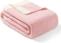 Snuggle Sac Heather Pink Throw Blanket by SnuggleSac