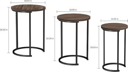 Lavish Home Nesting Tables - Image 2