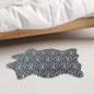 Faux Fur Zebra Animal Print Rug Perfect Throw Area Rug Carpet Floor Mat by yingda1992