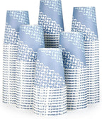 MUCHII 8 oz Paper Cups, 300 Count Disposable Coffee Cups for Hot Beverages, Water, Juice, or Tea