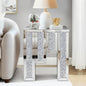 Crushed Diamond Side Table by MONNIYU