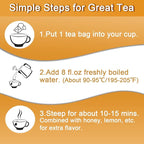 FullChea - Fenugreek Seed Tea Bags, 40 Teabags, 3g/bag - Premium Whole Fenugreek Methi Seeds - Non-GMO - Caffeine-free - Support Digestion
