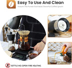 SOTECH Portable Pour Over Coffee Maker Dripper Set Espresso Americano Latte For Travel Camping Office Home Car Hiking(2 Cup Coffe Gift Set)