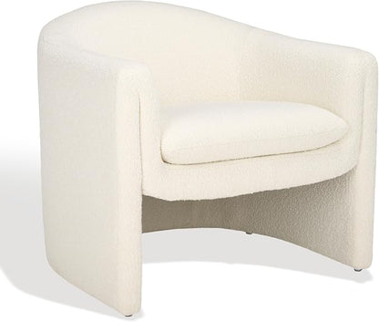 SAFAVIEH Couture Collection Laylette Ivory Boucle Accent Chair by SAFAVIEH