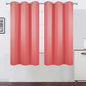 Coral Blackout Curtains 38 x 63 Inch Length/Set of 2 Curtain Panels/Thermal by Lemomo