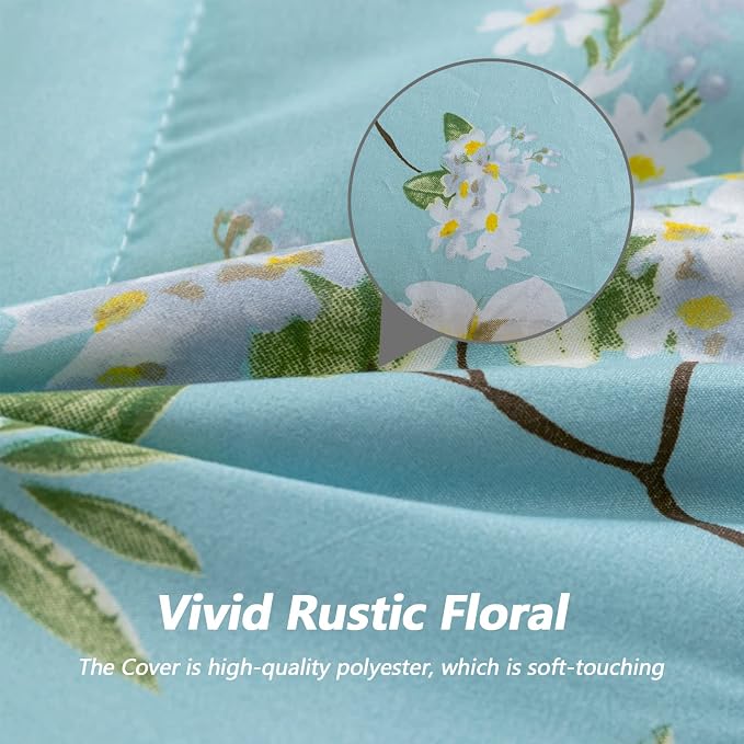 MAXYOYO Rustic Floral Korean Futon Mattress, Padded Japanese Floor Mattress - Image 7