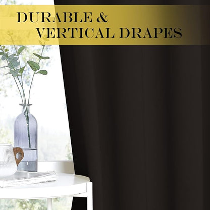 NICETOWN Blackout Window Curtain 90 inch Length - Image 4
