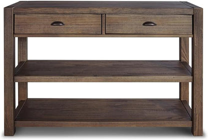 Grain Wood Furniture Montauk Console Table, Solid Wood - Image 5