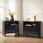 HULALA HOME Farmhouse End Table by HULALAHOME