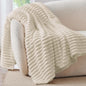 BEDELITE Ribbed Twin Blanket for Couch & Bed, Warm Yet Lightweight, Ribbed by BEDELITE