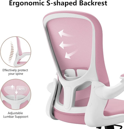 Ergonomic Office Chair, Comfort Swivel Home Office Task Chair, Breathable Mesh - Image 6