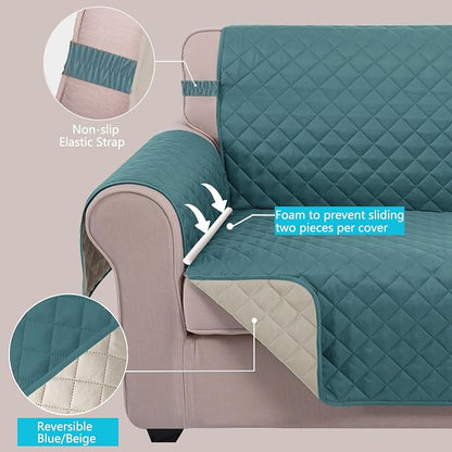 U-NICE HOME Loveseat Sofa Cover - Image 3