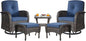 Belord Small Conversation Sets Patio Funiture by Belord