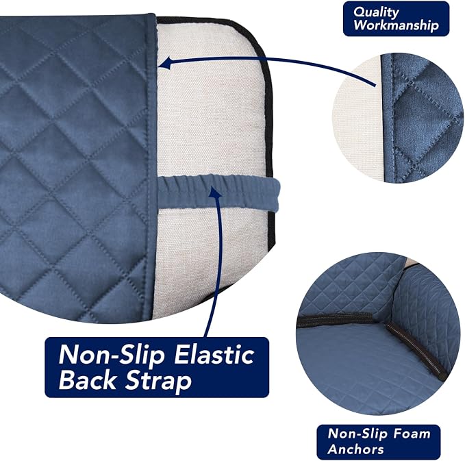 PureFit Reversible Quilted Couch Covers - Image 3