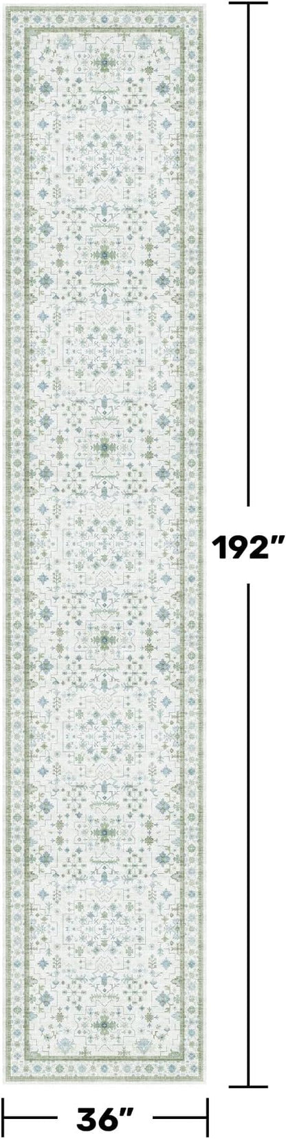 Oushak 3x16 Wide Hallway Runner Rug - Image 2