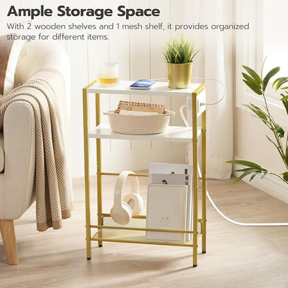 HOOBRO Small Narrow Side Table - Image 4